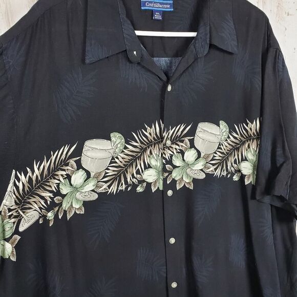 Croft and Barrow Hawaiian Button Down Shirt Size XXL - Picture 4 of 9